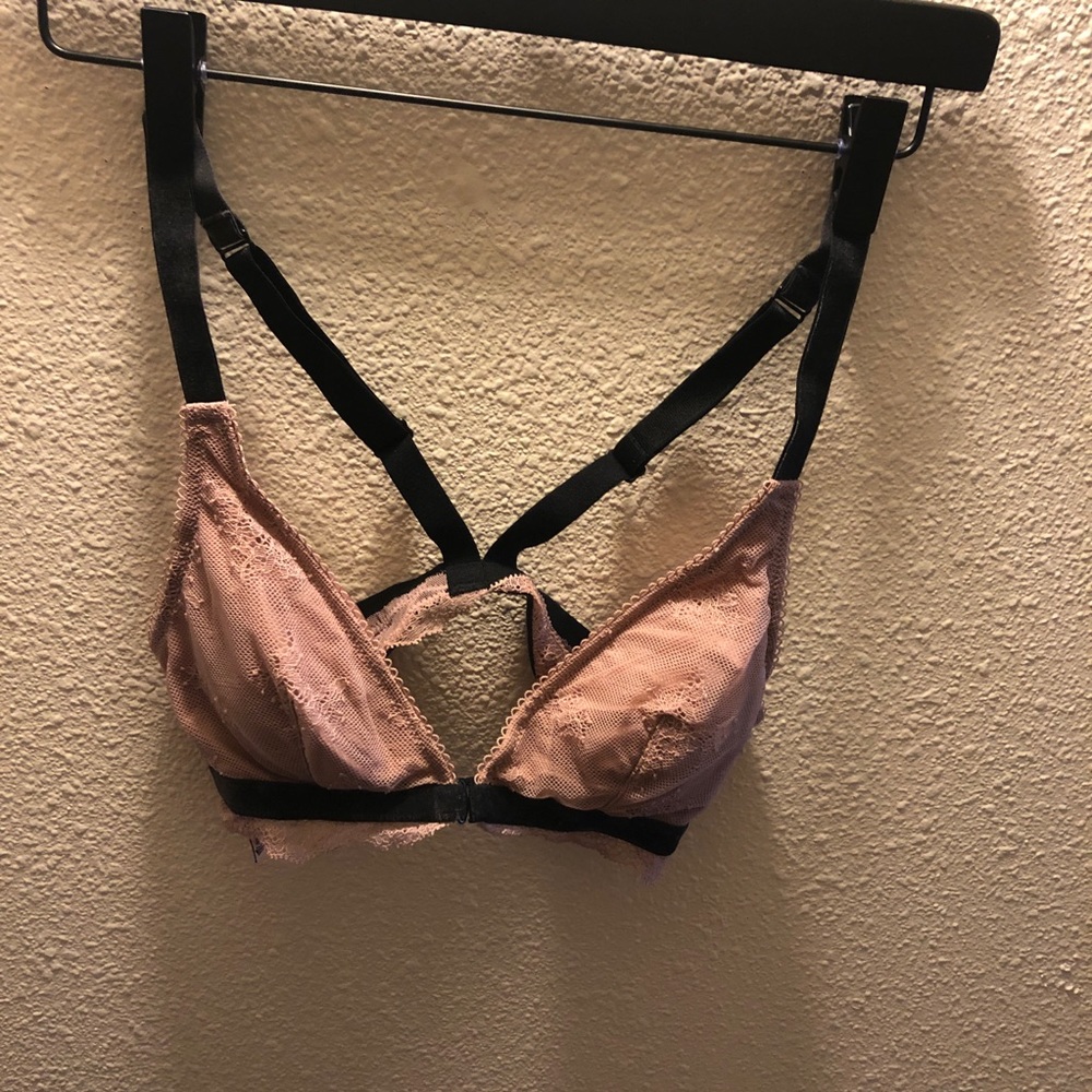 Victoria’s Secret soft bralette flattering nude